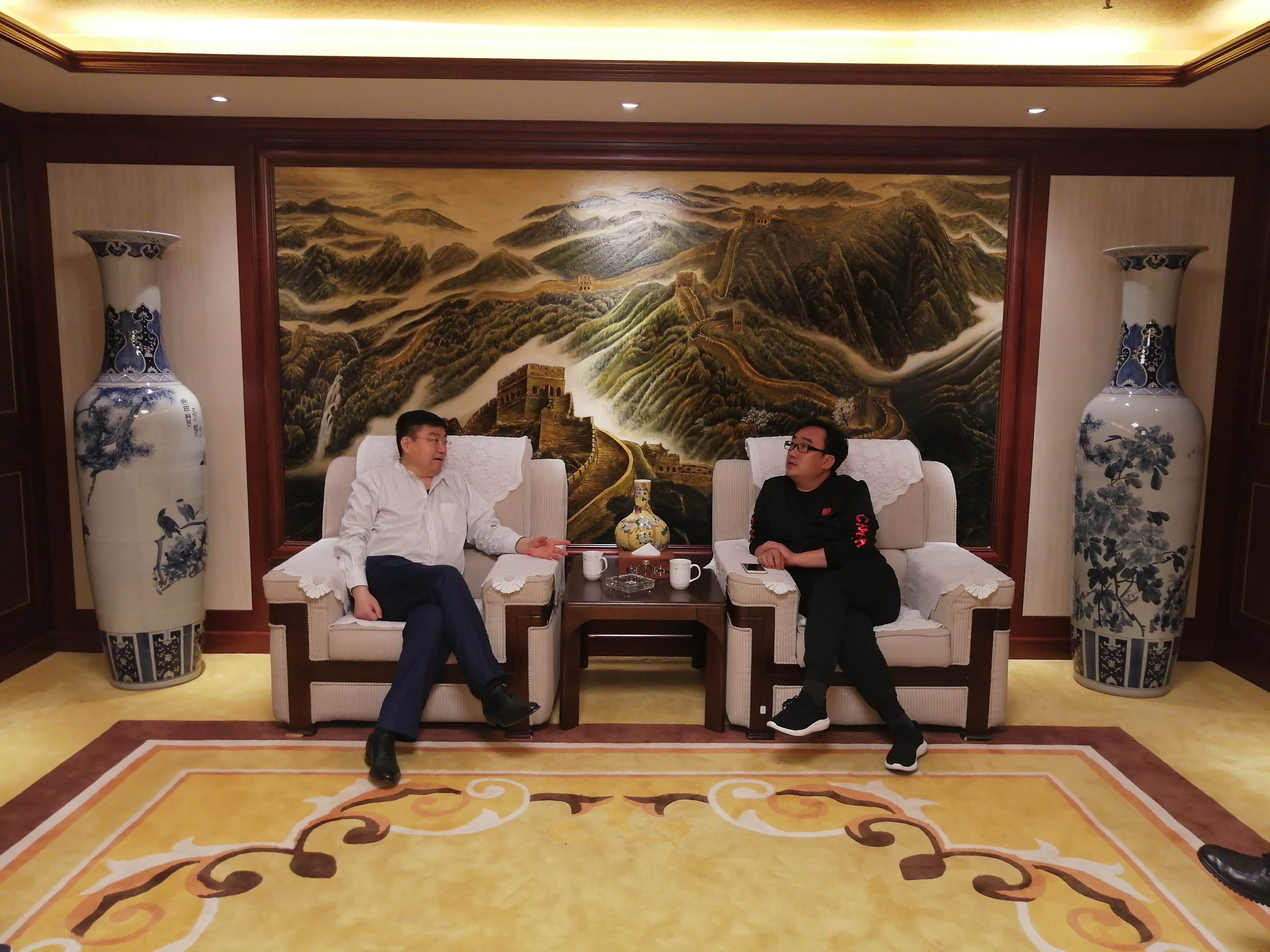 中國(guó)工業(yè)固廢網(wǎng)杜根杰總經(jīng)理一行到訪公司